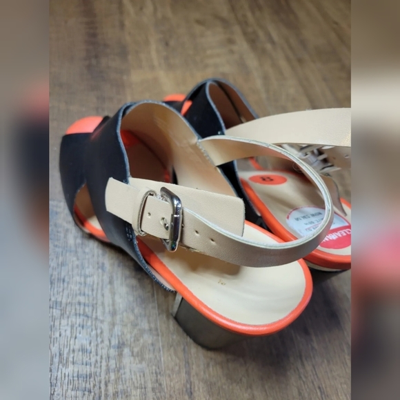 Expression slingback block heel shoes - Picture 5 of 9